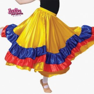 FALDA FOLCLOR COLOMBIANO